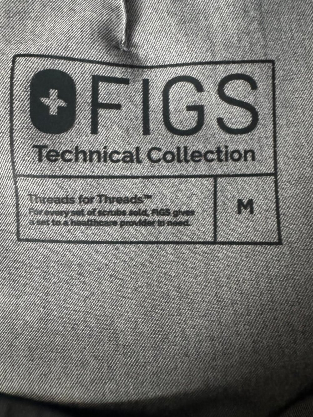 FIGS Limited Slim Fit Pants - Graphite - Medium - Picture 2 of 5
